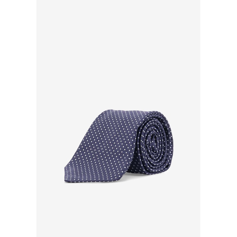 Polka Dot Silk Tie
