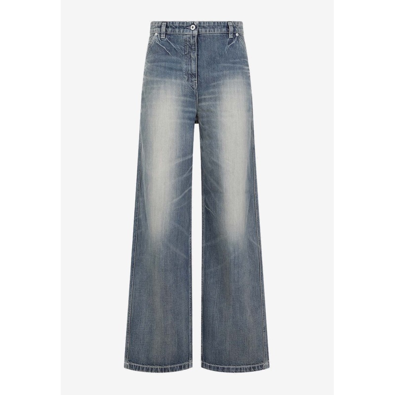 Straight Washed Jeans