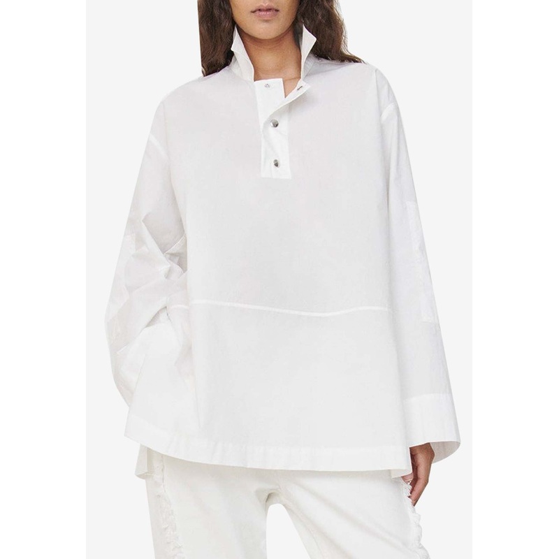 Uma Oversized Long-Sleeved Shirt
