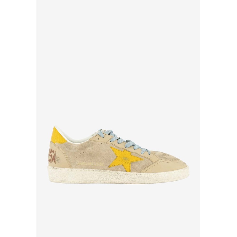 Ball Star Suede Low-Top Sneakers