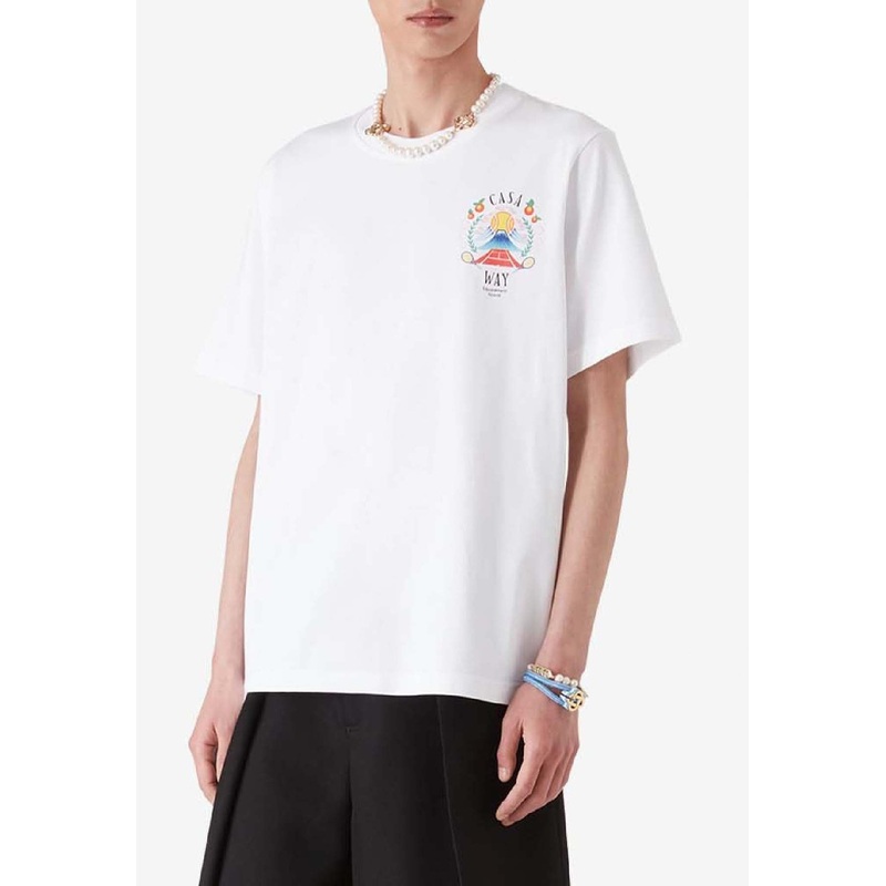 Casa Way Mountain Printed T-shirt