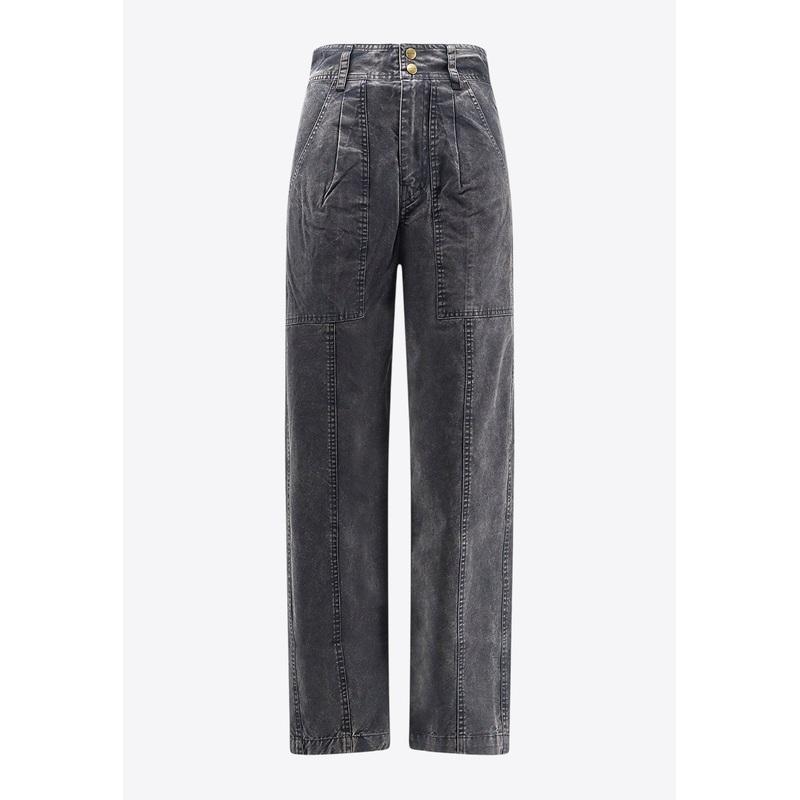 Kiana Washed Denim Pants