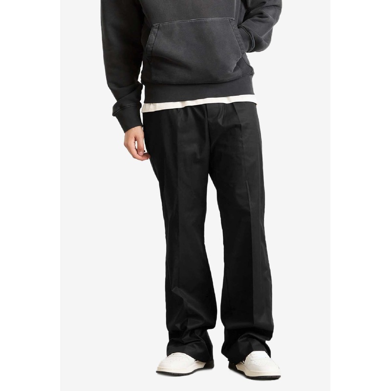 Logo Print Straight Pants