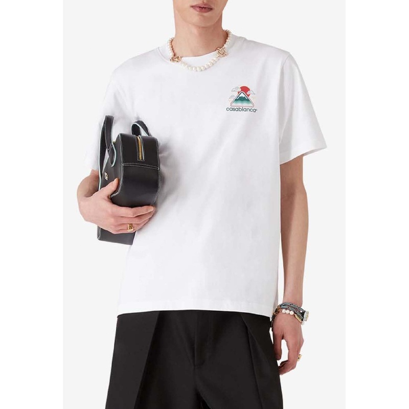 Montagne Ondulee Crewneck T-shirt