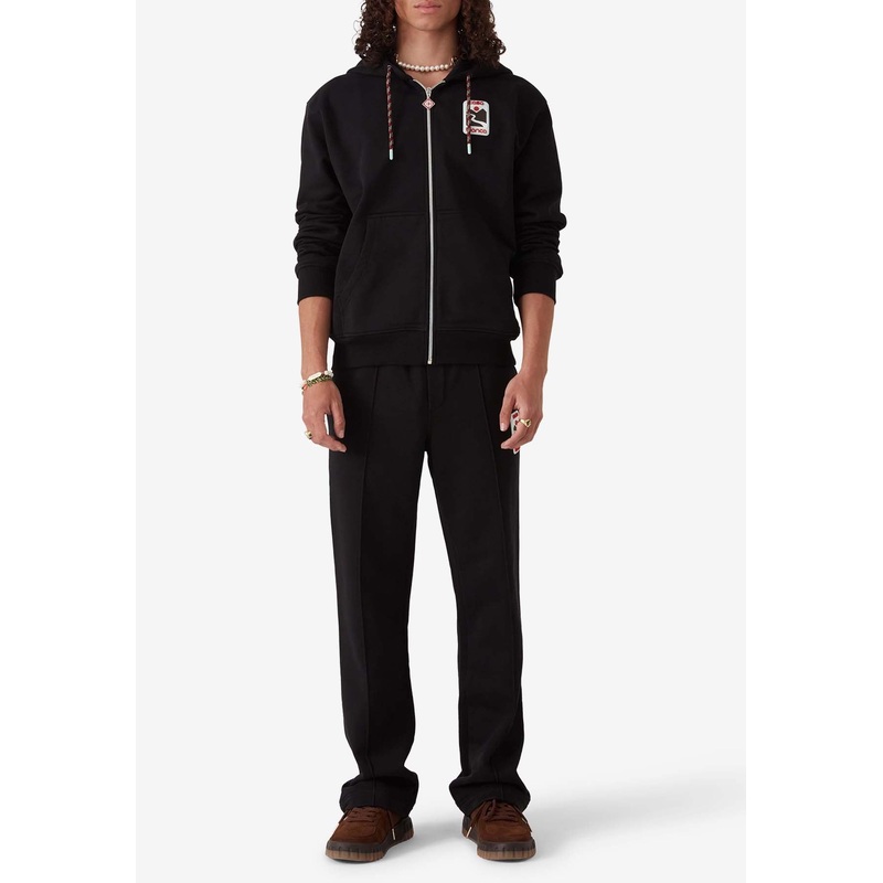 Sunset Valley Zip-Up Hooded Sweatshirt