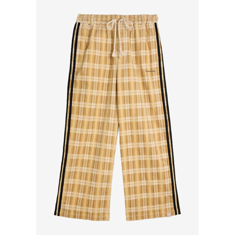 X Song For the Mute Checked Track Pants