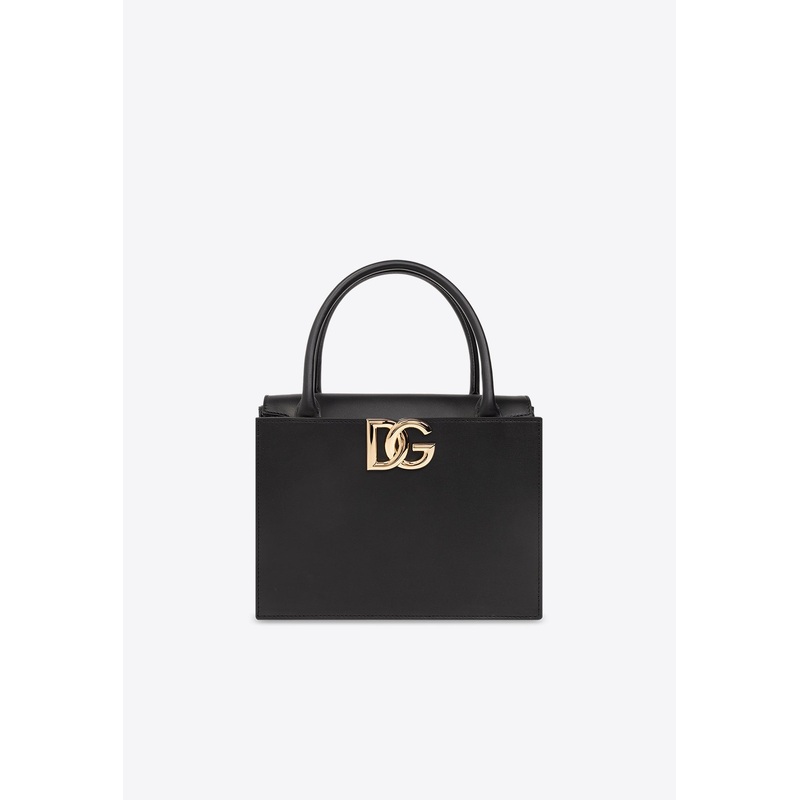 3.5 Leather Top Handle Bag