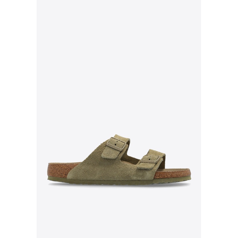Arizona Two-Strap Suede Slides