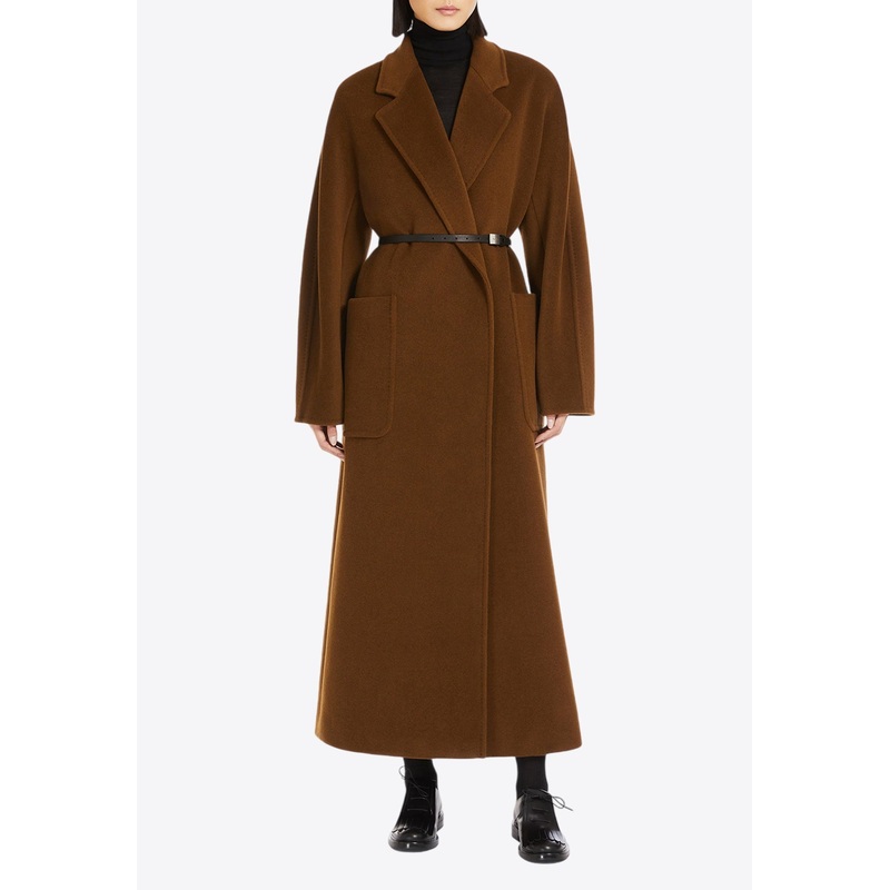 Attuale Double-Breasted Belted Coat