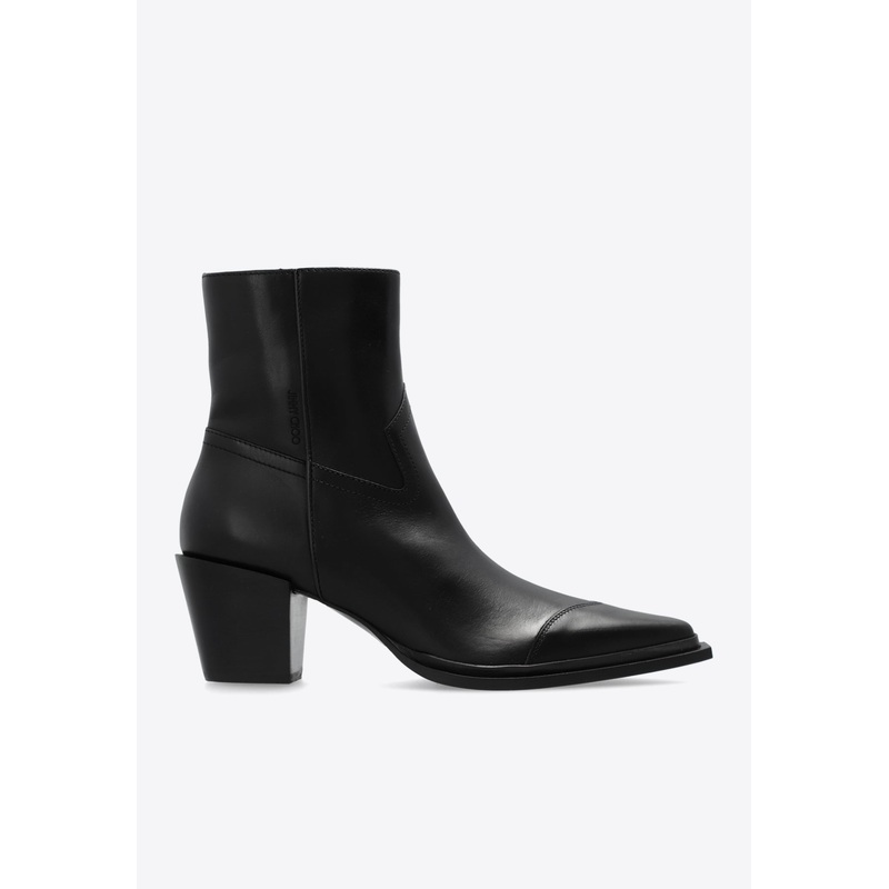 Cece 60 Leather Ankle Boots