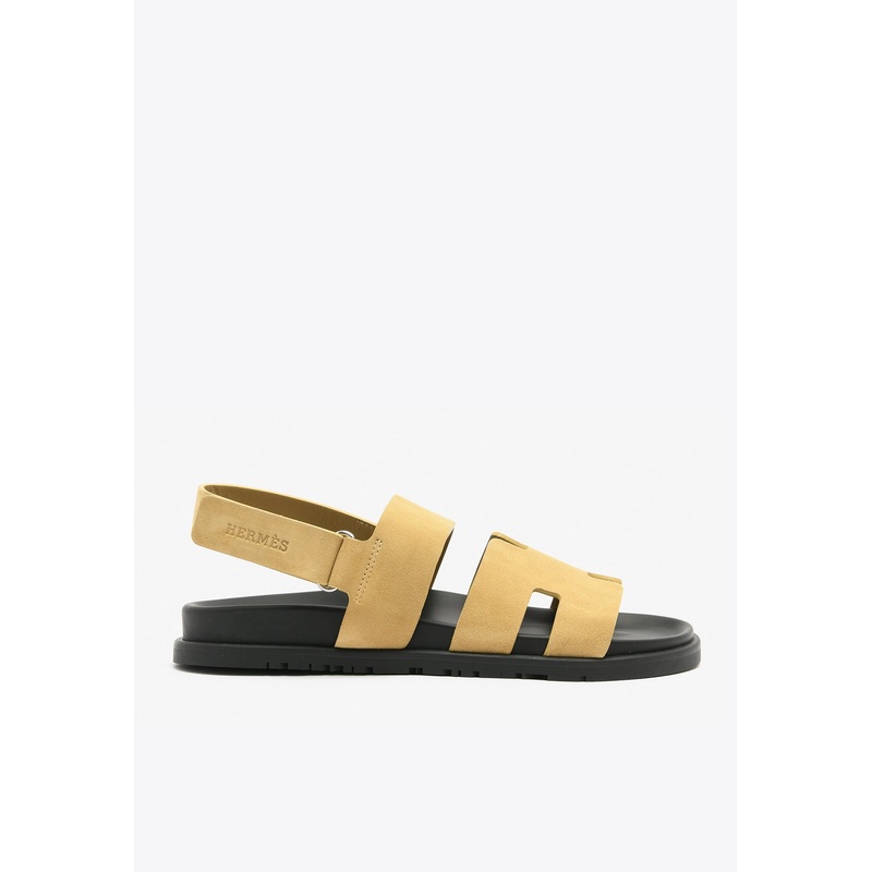 Genius Sandals in Beige Albatre Suede