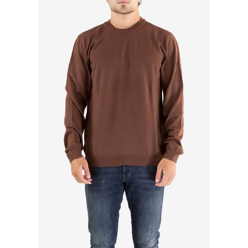 Long-Sleeved Wool Sweater