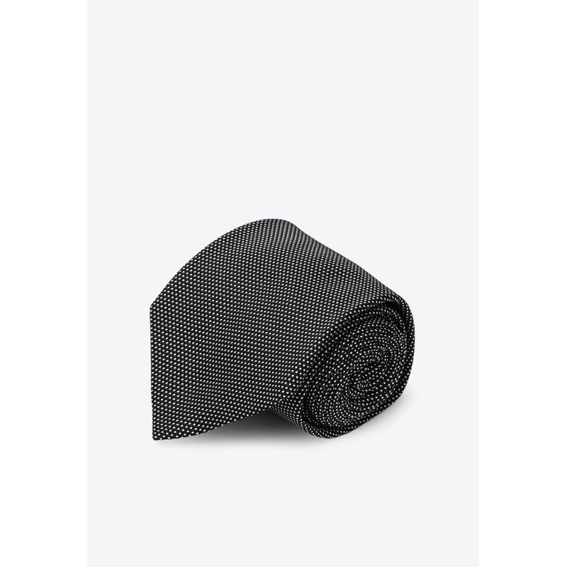 Small Polka Dot Silk Tie