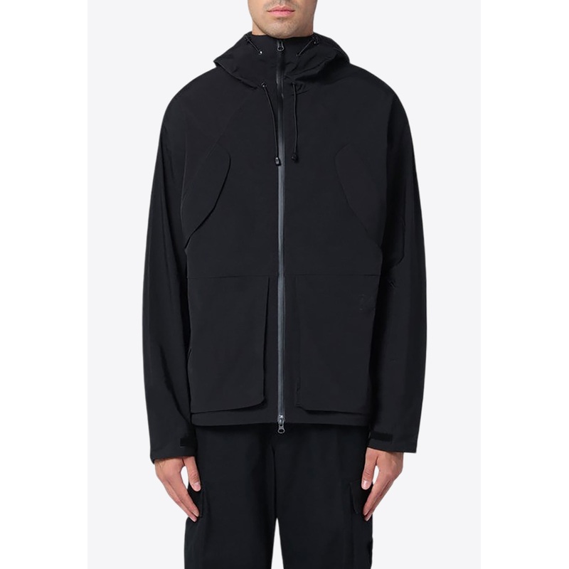 3-Layer Shell Hooded Jacket