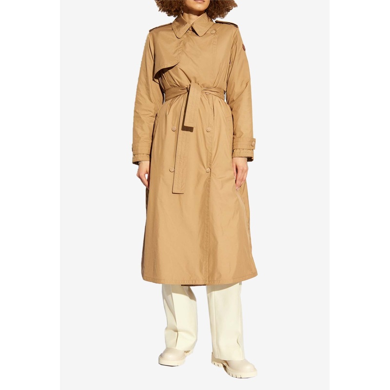 Barbetane Double-Breasted Trench Coat