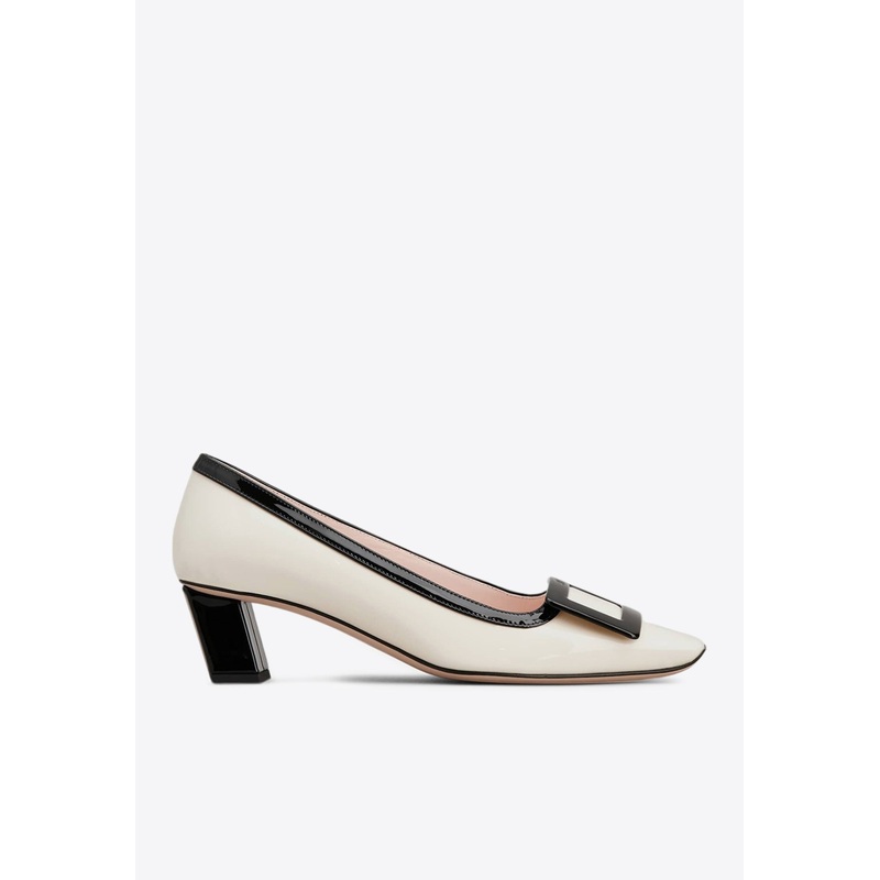 Belle Vivier 45 Patent-Leather Pumps