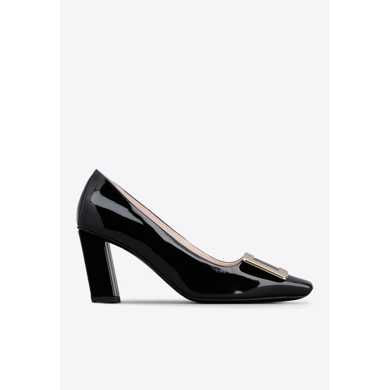 Belle Vivier 75 Leather Pumps