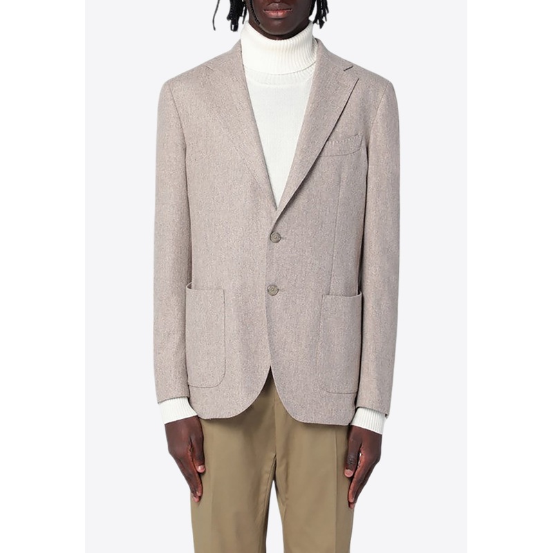 Double-Breasted Jacket in Wool-Blend