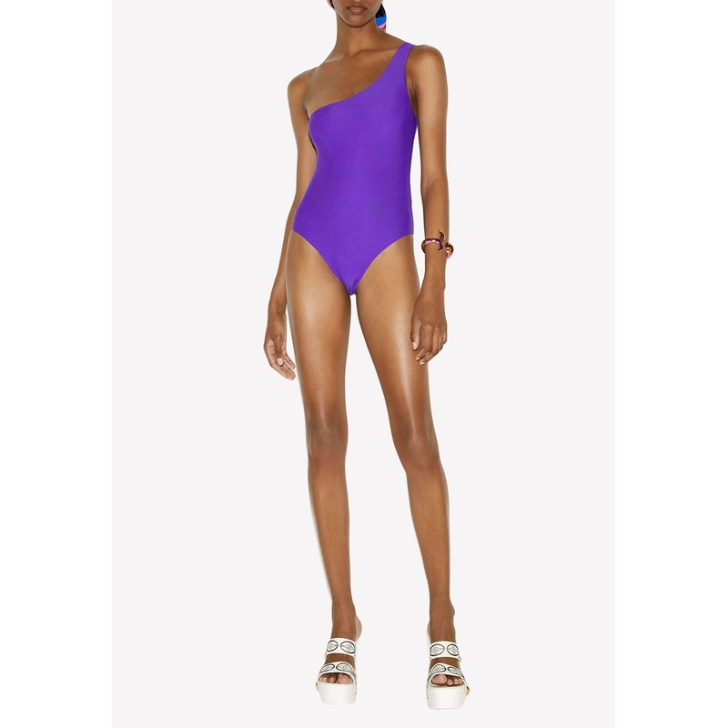 One-Shoulder One-Piece Swimsuit