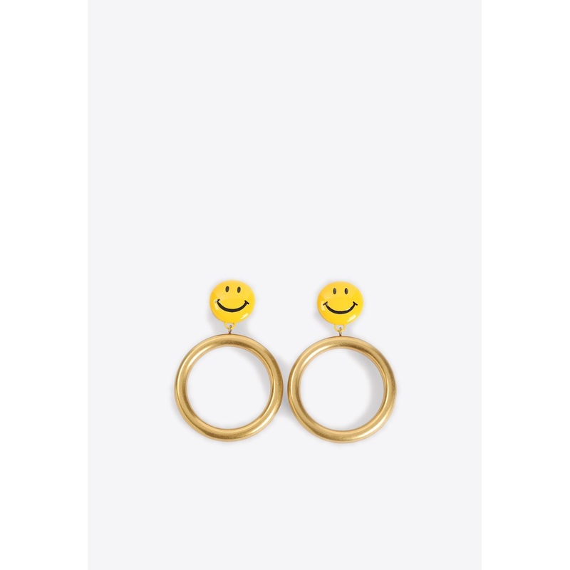 Smiley Clip-On Earrings