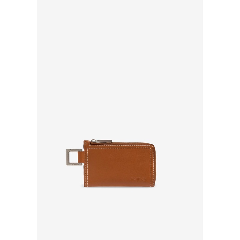 The Cuerda Zipped Leather Cardholder