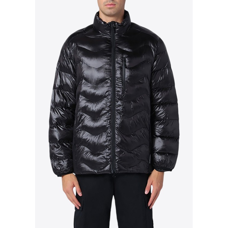 Zipped Quilted Jacket
