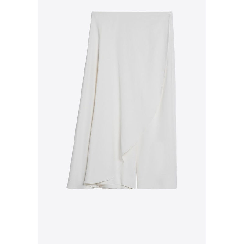 Asymmetrical Wide-Leg Pants