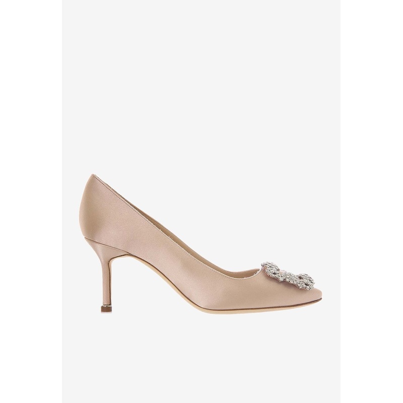 Hangisi 70 Crystal-Embellished Pumps