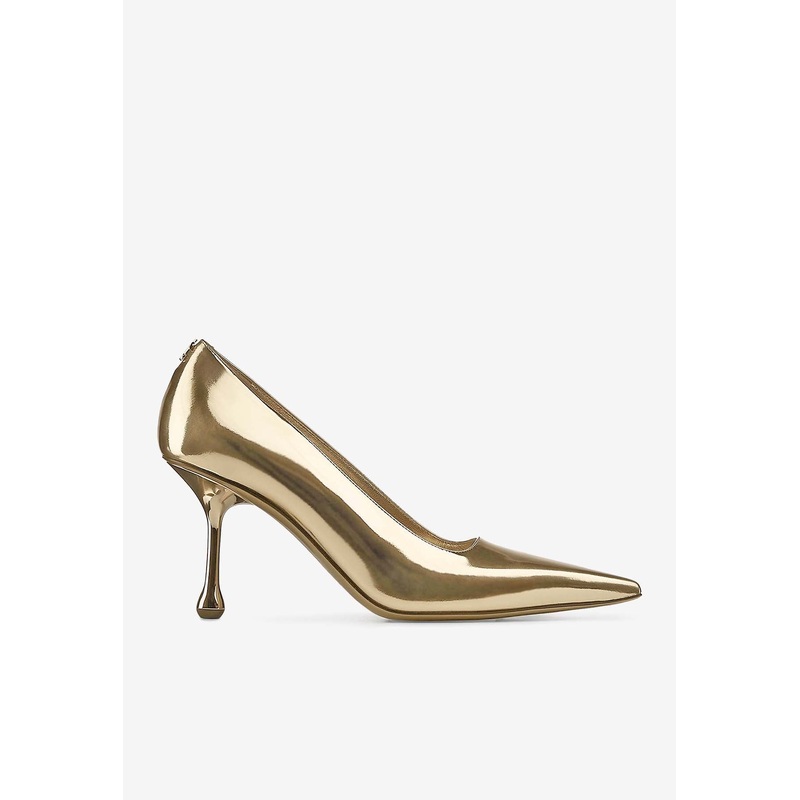 Ixia 95 Metallic Leather Pumps