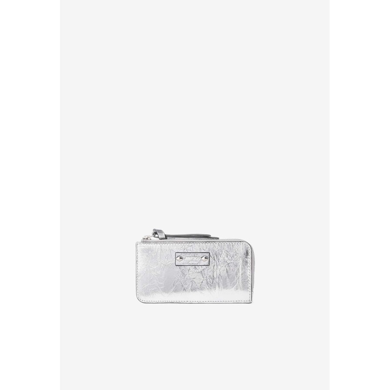 Lise-Z Metallic Leather Cardholder