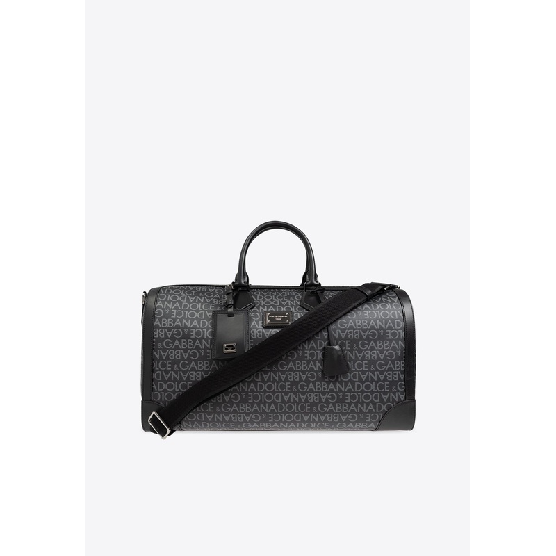 Logo Jacquard Duffel Bag