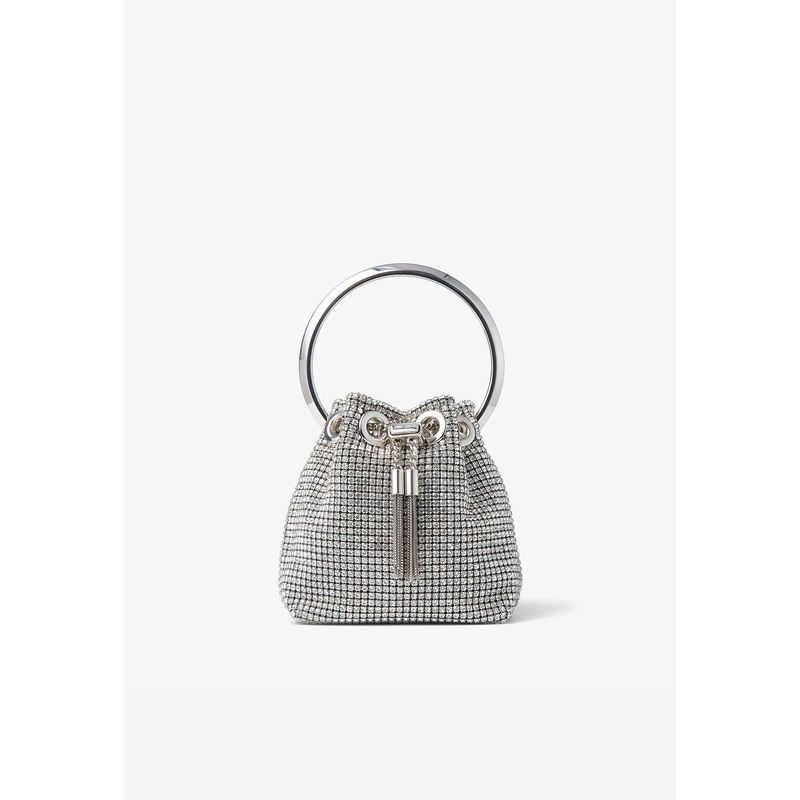 Micro Bon Bon Crystal-Embellished Top Handle Bag