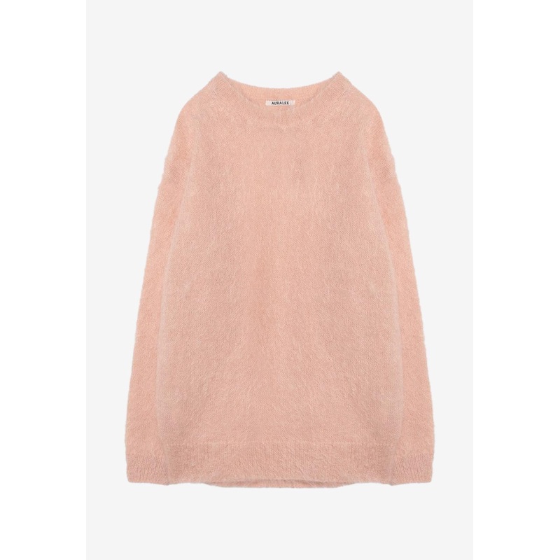 Mohair Blend Crewneck Sweater