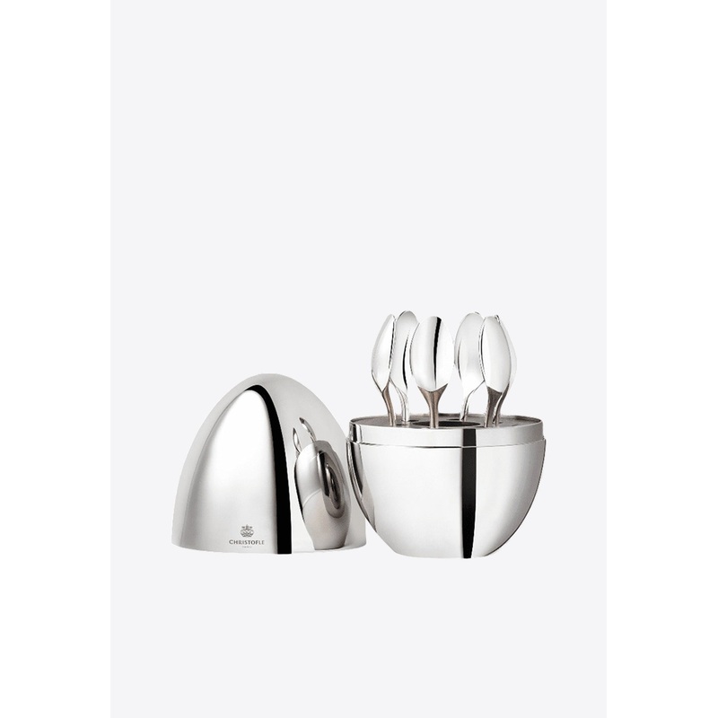 Mood Espresso Spoons with Chest - Set of 6