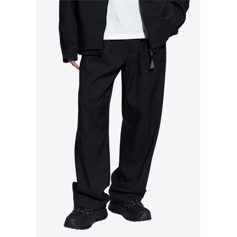 Twill Loose-Fit Track Pants