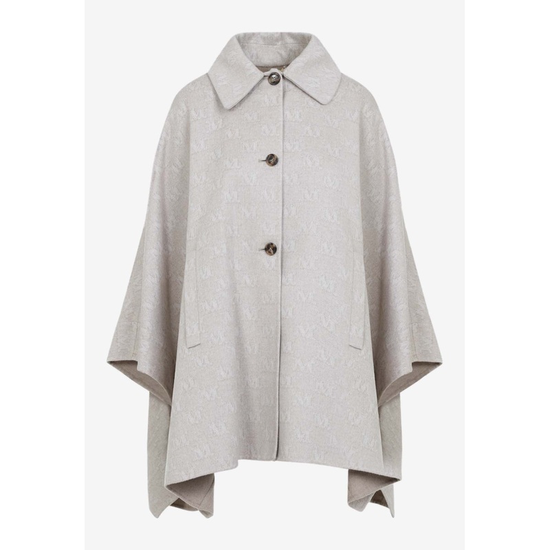 Jago Logo Long Cape Coat