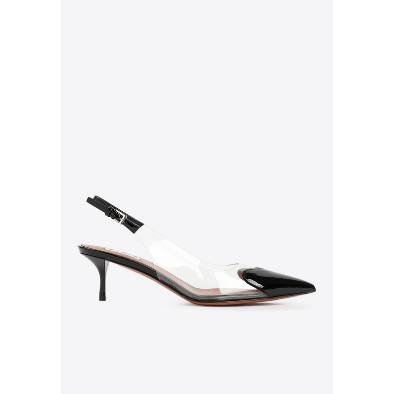 Le Coeur 55 PVC Slingback Pumps