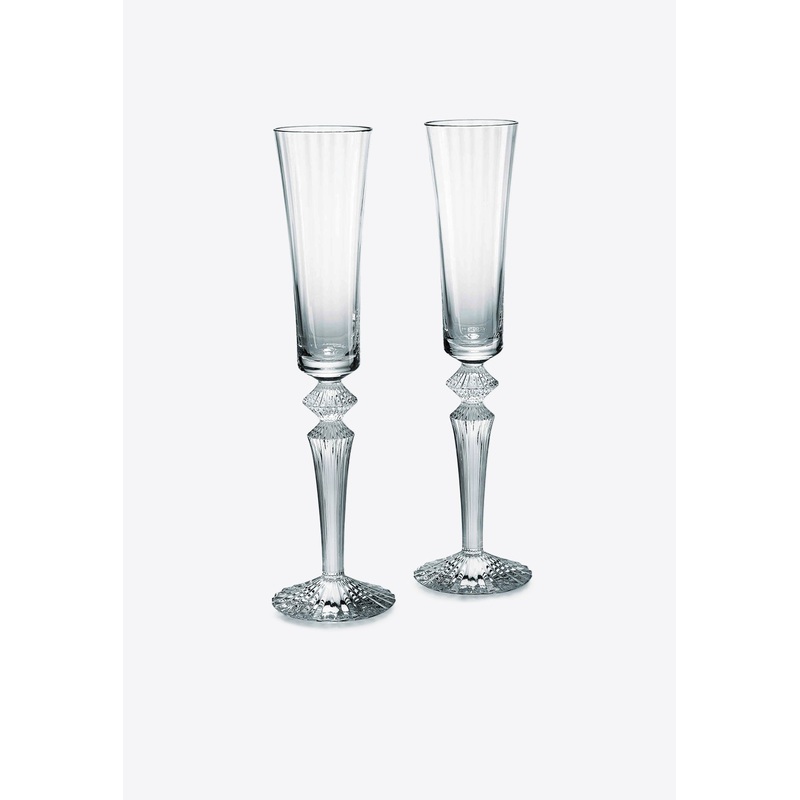 Mille Nuits Crystal Flutissimo Flutes- Set of 2
