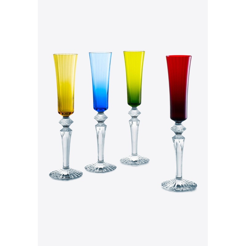 Mille Nuits Crystal Flutissimo Flutes- Set of 4