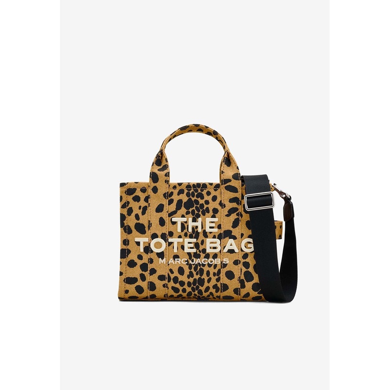Small Cheetah Canvas Tote Bag