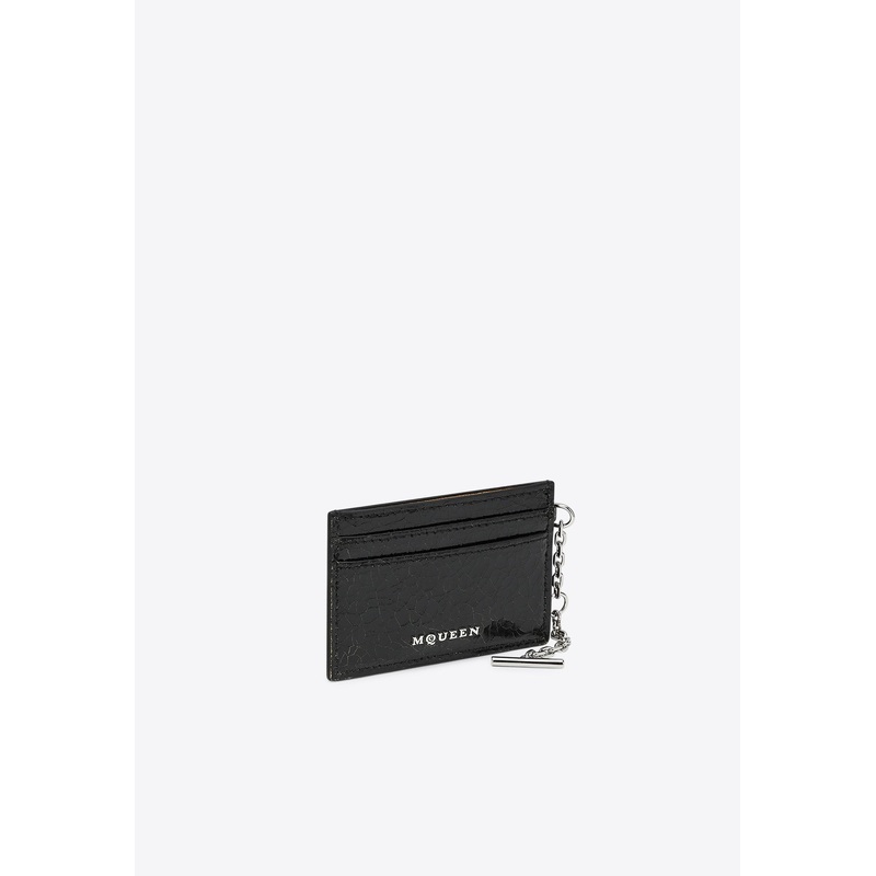 T-bar Leather Cardholder