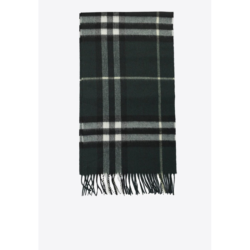 All-Over Check Pattern Scarf