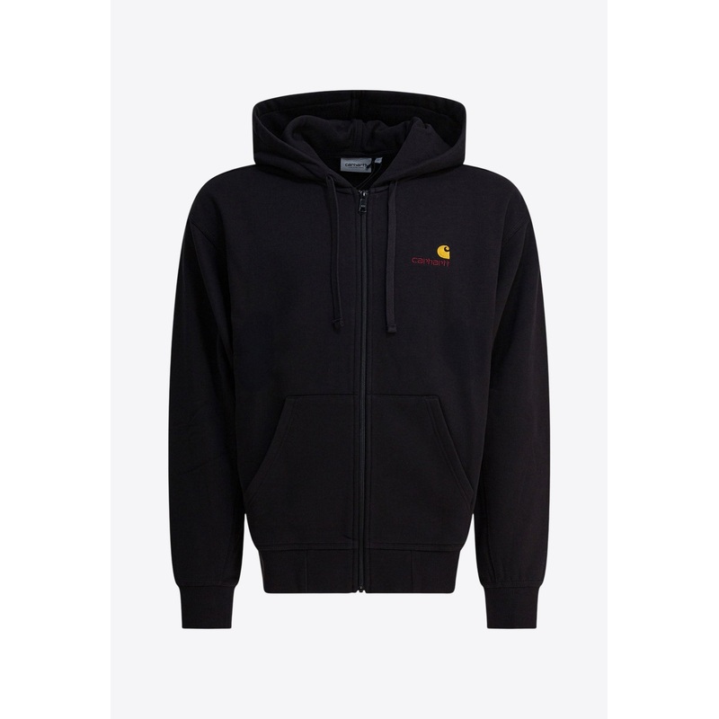 American Script Zip-Up Hooded Sweatshirt