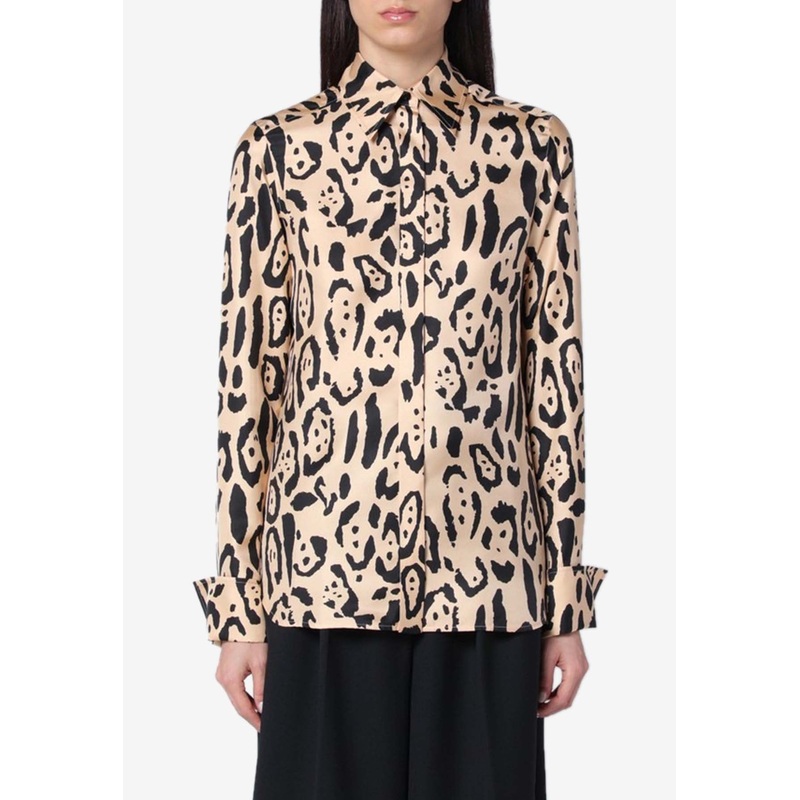 Armony Leopard Print Shirt