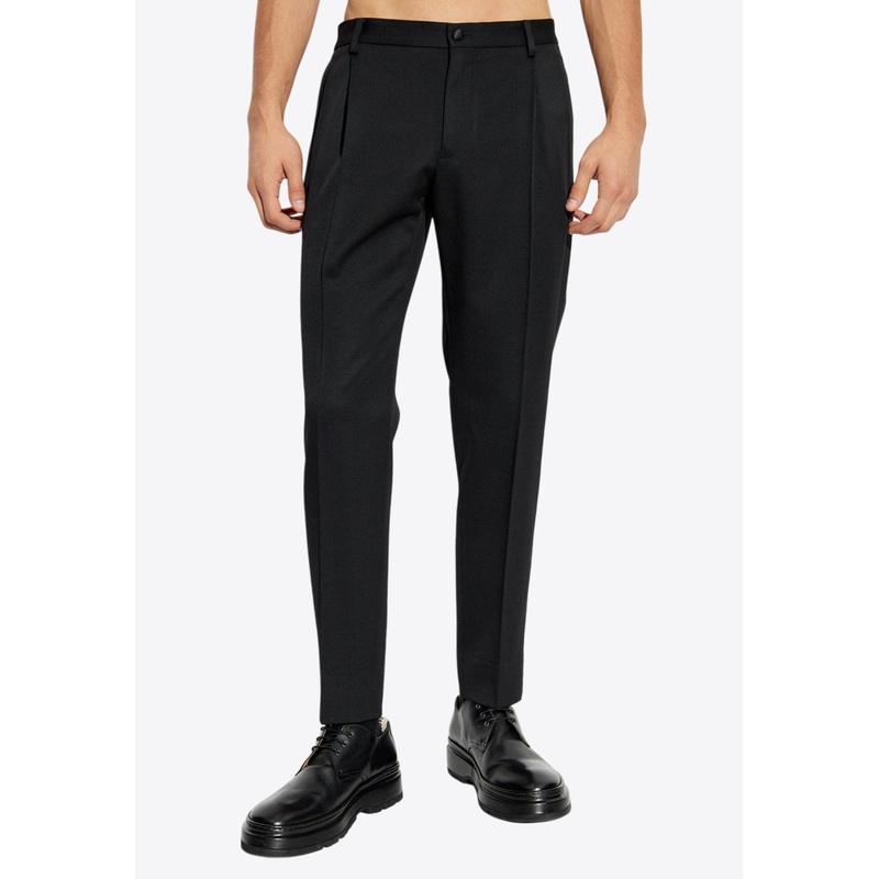 Classic Gabardine Tuxedo Pants