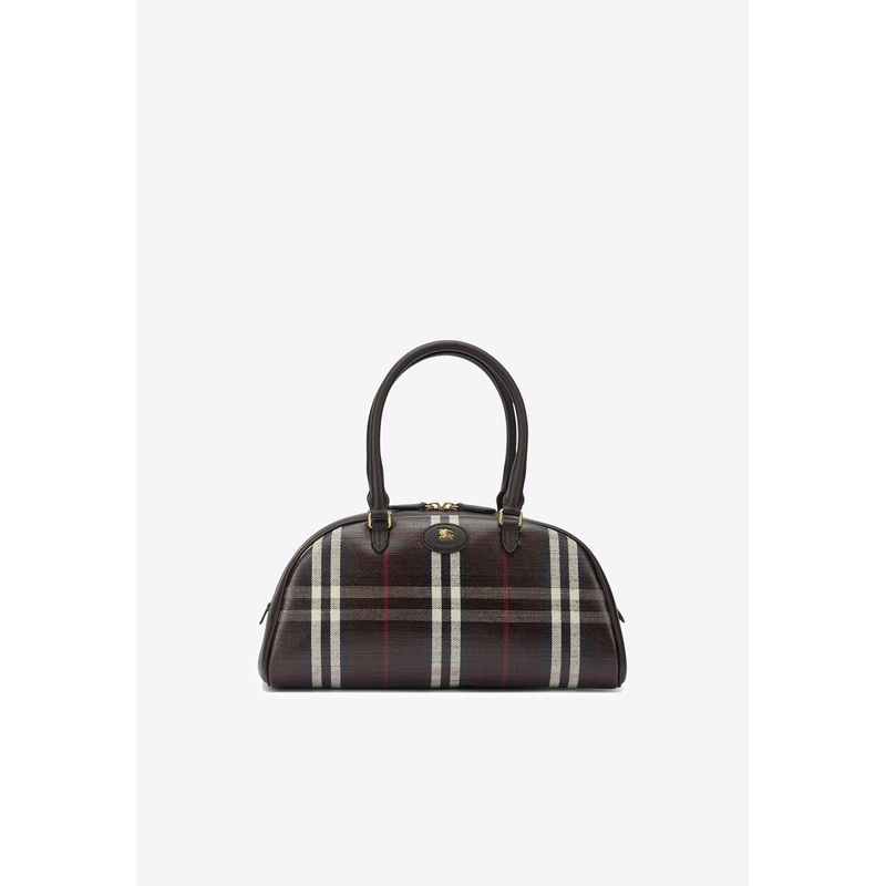 Highlands Check Top Handle Bag