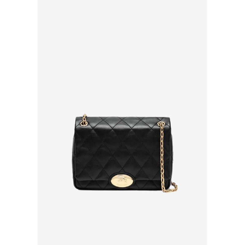Large Strand Quilted Leather Crossbody Bags