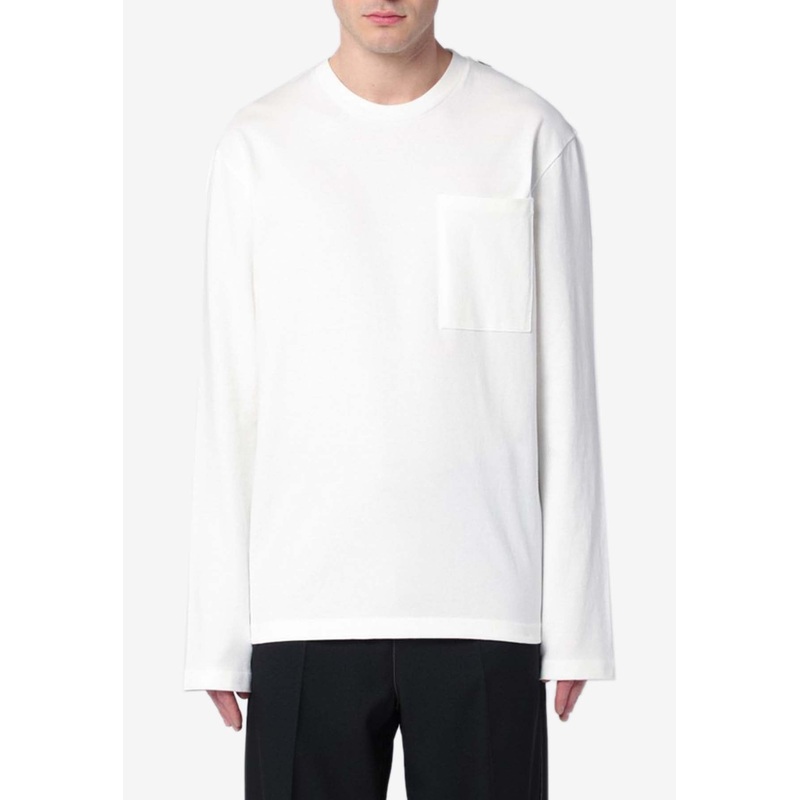 Long-Sleeved Crewneck T-shirt