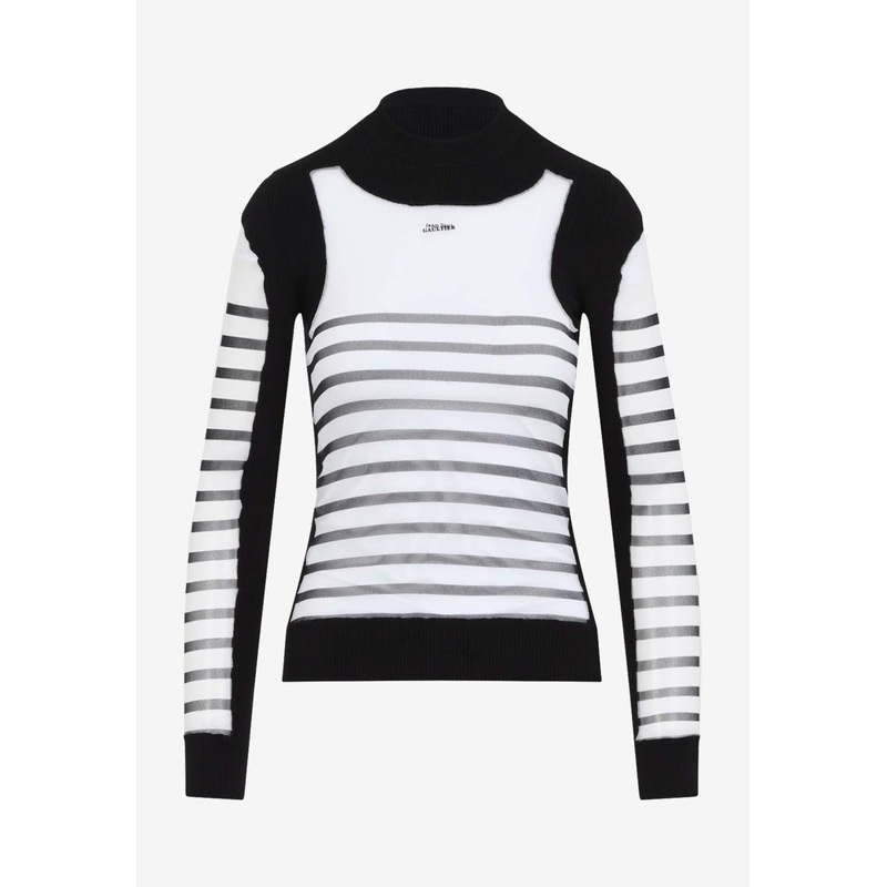 Mariniere Print Sweater