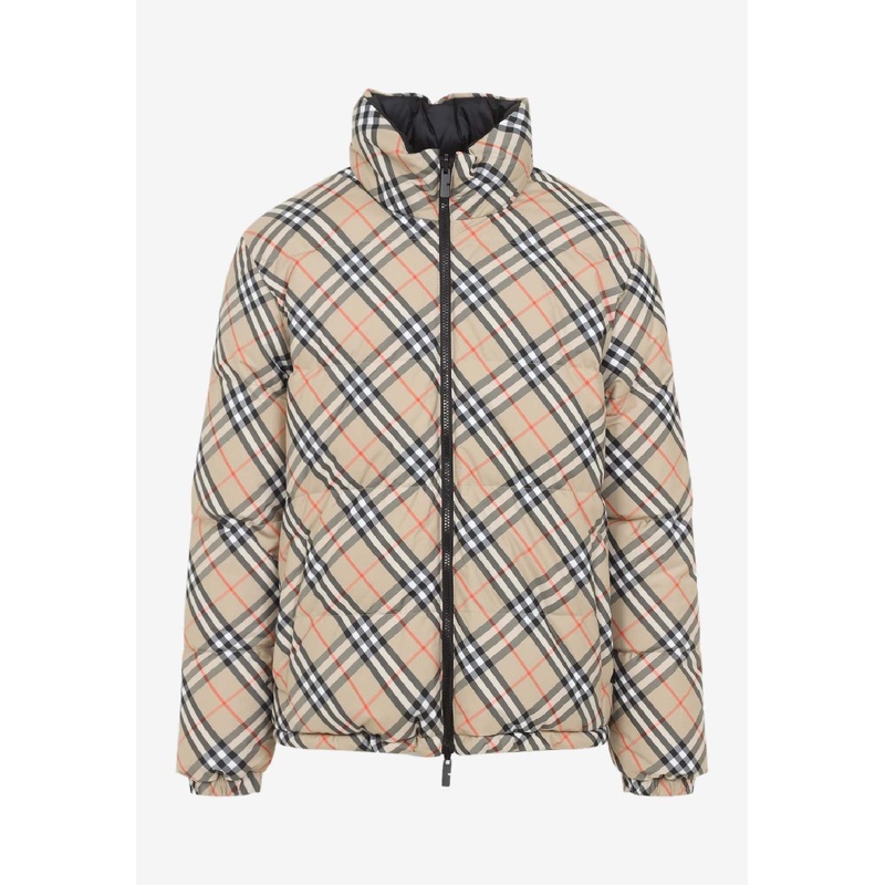 Snowdon Vintage Check Reversible Puffer Jacket